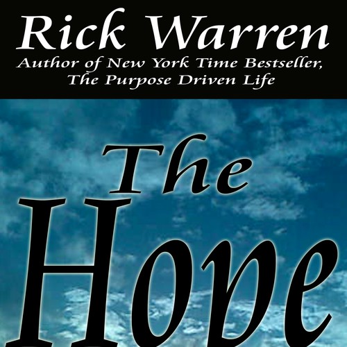 Design Rick Warren's New Book Cover Design by DougGoossen