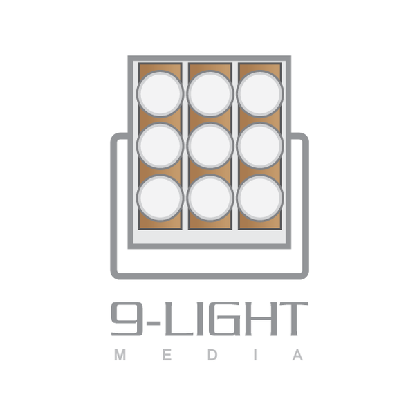 Design by mspshuvo titled "9 light media logo"