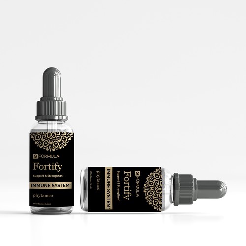 Herbal Tincture Label that Stands OUT! Design by Hanisha P Patel