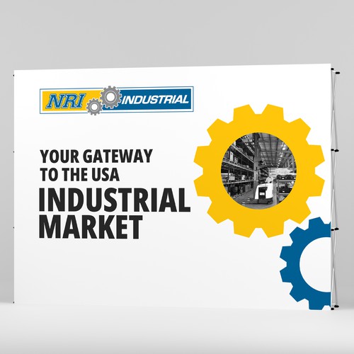 Design a banner for an automation exhibition Design von Manish Roul
