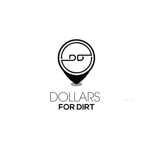 Diseño de Design the best Dollars for Dirt Logo for a up and coming real estate land investing business de Abdul Mukit