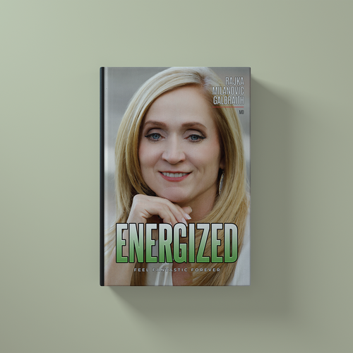 Design a New York Times Bestseller E-book and book cover for my book: Energized Design by Max63
