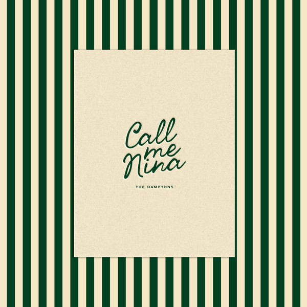 Visual Identity for Call Me Nina