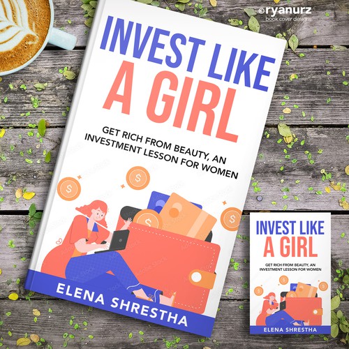 Book Cover for Teaching Girls to Invest Design by ryanurz