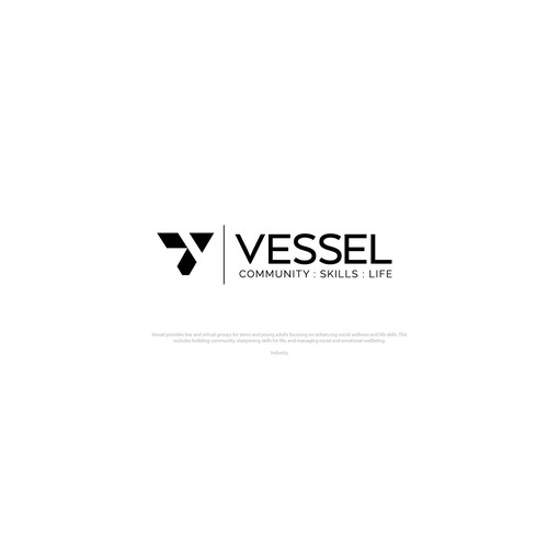 Vessel Wellness (Community:Skills:Life) Design by Garson