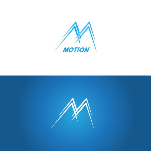 Minimalist logo for our first top-notch asset: Motion Design by DW___Design