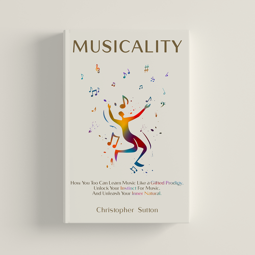 Design a timeless, eye-catching book cover for a new classic in music education Design by Evan.C ☆