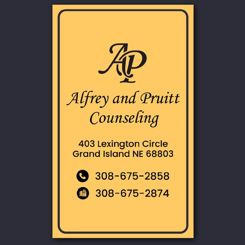 We Need a Professional Street-Facing Sign for Our New Counseling Location Design by Creative Artiste