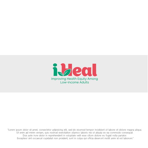 I-HEAL Program Logo for Nonprofit Design by Dijitoryum