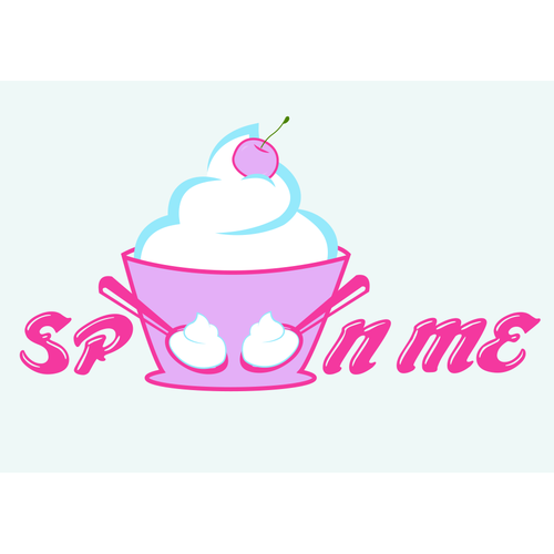 Create a trendy logo for a new Frozen yogurt shop! Spoon Me Yogurt Design by Mima_Mi