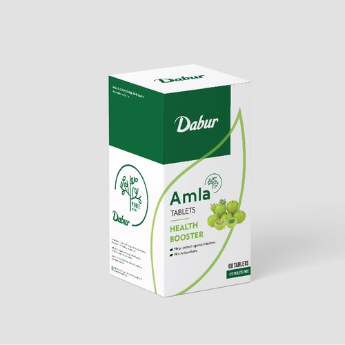Premiumising Dabur's Pure Herbs range Design by RohitP.