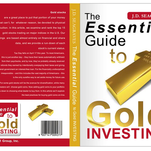 The Essential Guide to Gold Investing Book Cover Design by intimex247