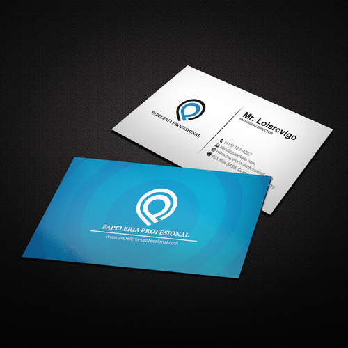 We want a logo for a company trading office supplies and stationery. Design by Nahid Designs ♥