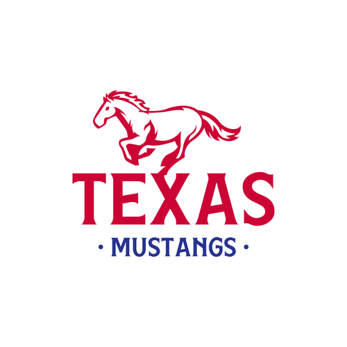 Texas Mustangs Design by hhhdesigns