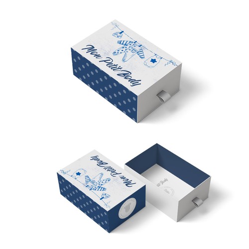 Gift box for baby clothes Product packaging contest