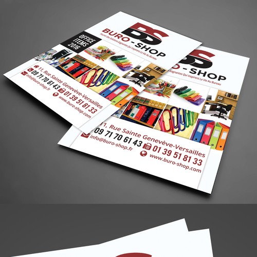 Postcard, flyer or print contest entry by designhubpro
