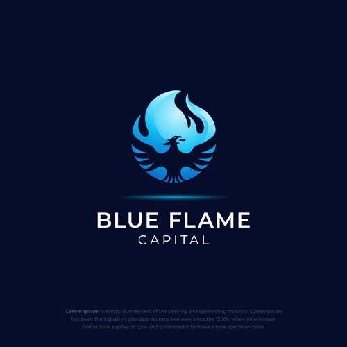 We need a Blue Flame Logo worthy of classic car hood status...but not...really. Design by CreativeJAC