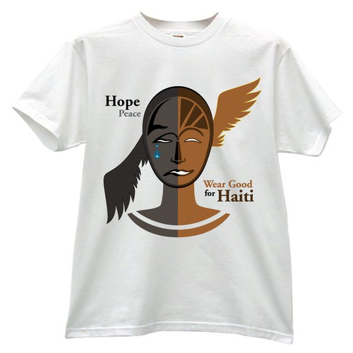 Wear Good for Haiti Tshirt Contest: 4x $300 & Yudu Screenprinter Design by soa.m