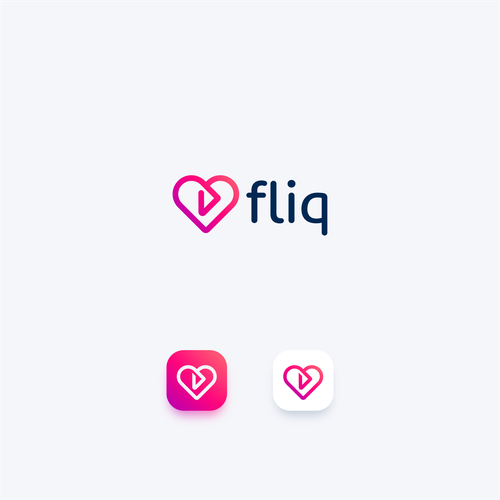 Dating App LOGO Design réalisé par Hsky