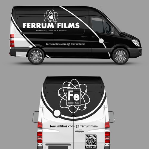 Ferrum FIlms Van-ontwerp door ezesol™