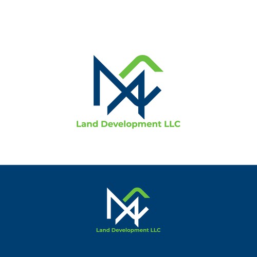 Design a simple modern logo for land development business. Design by Kaveesha Arts