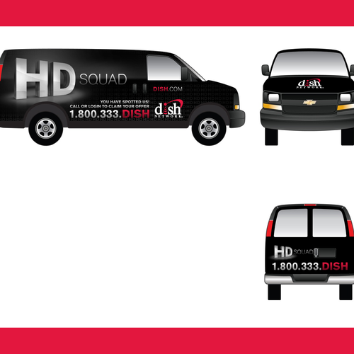 V&S 002 ~ REDESIGN THE DISH NETWORK INSTALLATION FLEET Design by PixoStudio