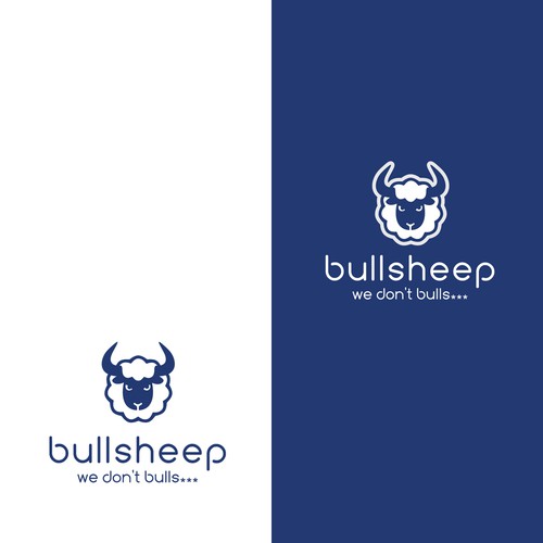 bullsheep needs a great logo - so companies don't get any more bull shit consulting Design by Alfa Design.