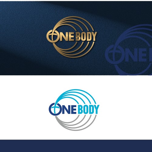 Design a logo for One Body Software showing inter-church community in the One Body of Christ. Design by Ladoblede