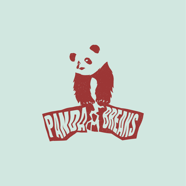 Bold Panda Logo for TikTok sports card breaking content creator