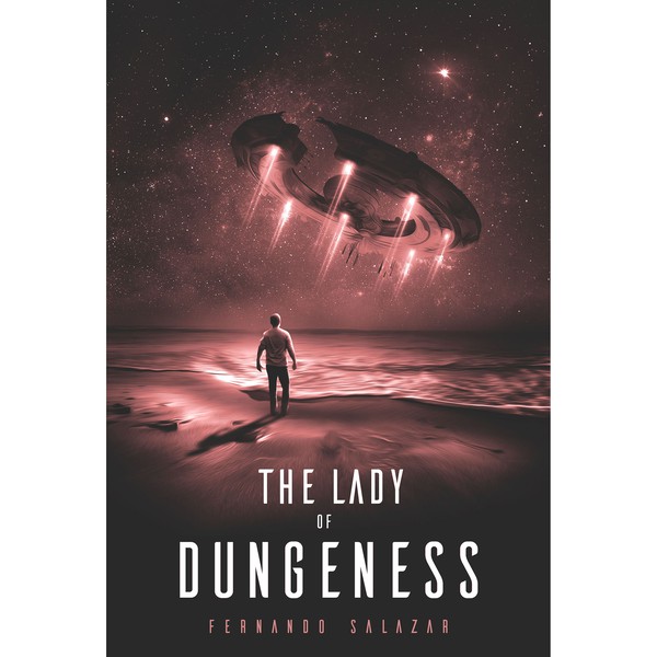 Design by zeIena ◣_◢ titled "'The Lady of Dungeness' book cover"