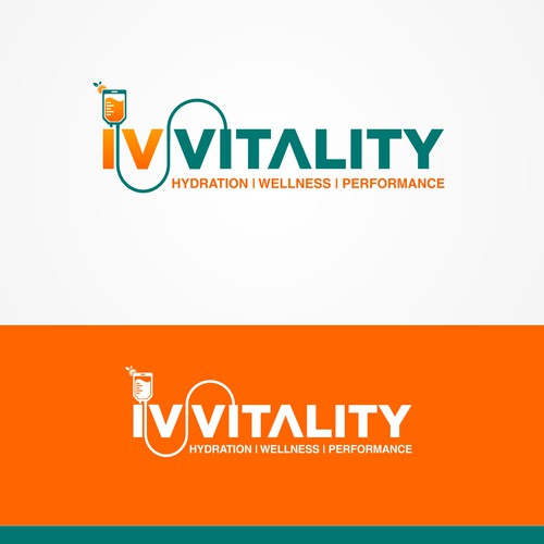 IV Vitality (mobile IV hydration drip bar)  Design by Nahlino