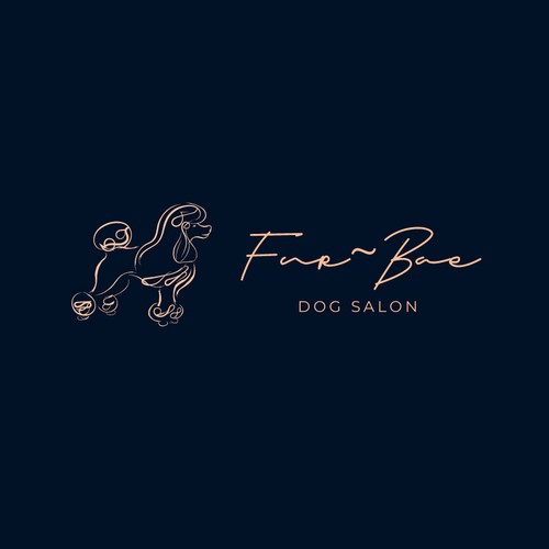 Design a logo/branding for Fur-Bae (slogan: Before Anything Else) luxury dog wellness/lifestyle biz Design by Lee Chatte