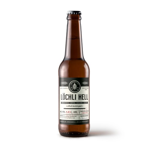 Microbrauerei: Bierflasche sucht Etikettendesign Design by Krasi Miletieva