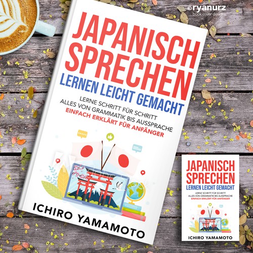 ryanurzさんのBook Cover: Learning to speak Japaneseデザイン