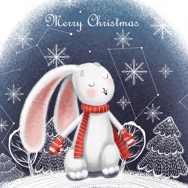 Design by Masha_Rassoshenko titled "Illustration for Christmas card"