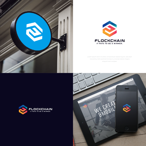 Minimalist logo with edges for software product Ontwerp door FxFactor™