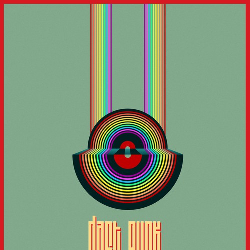 99designs community contest: create a Daft Punk concert poster Diseño de Angeleta