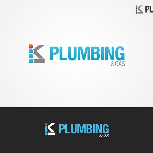 Create a logo for KL PLUMBING & GAS Diseño de sanjat