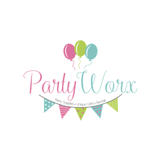 Party worx needs a fresh fun classy logo Logo design