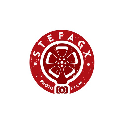 Photographer and filmmaker logo in modern style. Company is restructured and gets a new name Design by Arsart Design