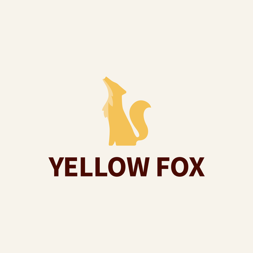 The Yellow Fox Design by Mikita Maksurov