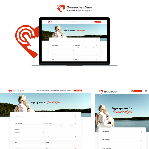 We need a stunning website redesign for Connected Care Design by -xxia-