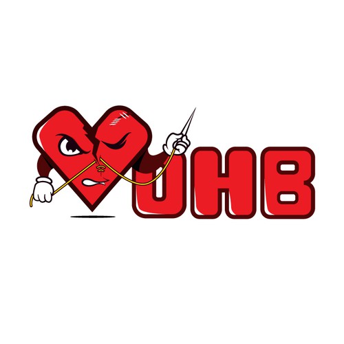 Broken Heart logo Design by VBK Studio