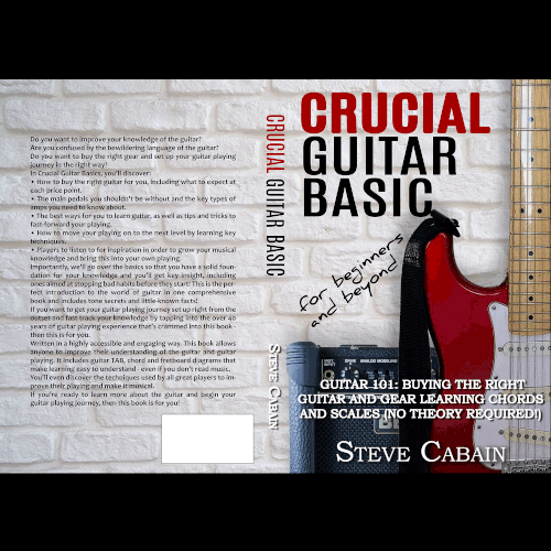 Need a powerful and eye catching design for a book about guitar. Design by Horoscope