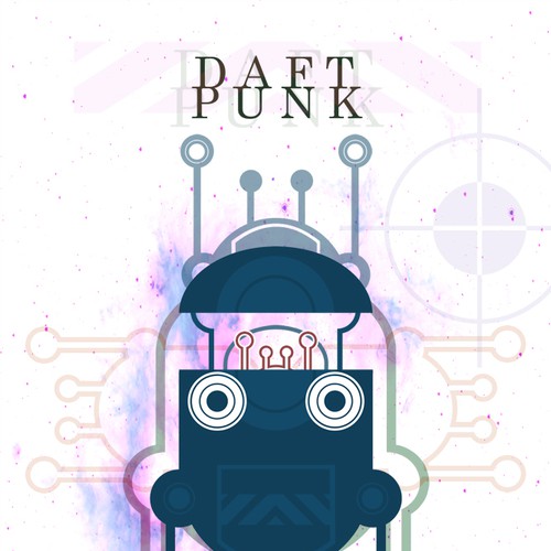 99designs community contest: create a Daft Punk concert poster Réalisé par KEVRAUX