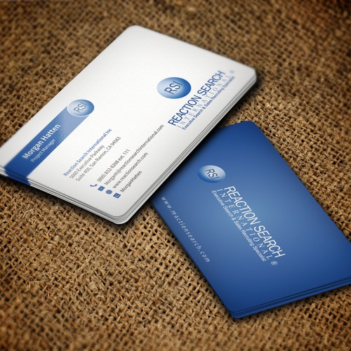 Design Create a new Business Card design for an Executive Search Company por AkGraphicsSolutions