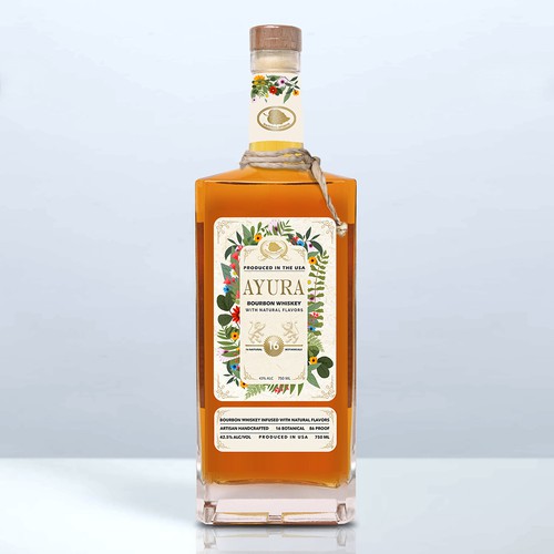 Design an attractive label for a new Bourbon Whiskey Design by Arman Hr