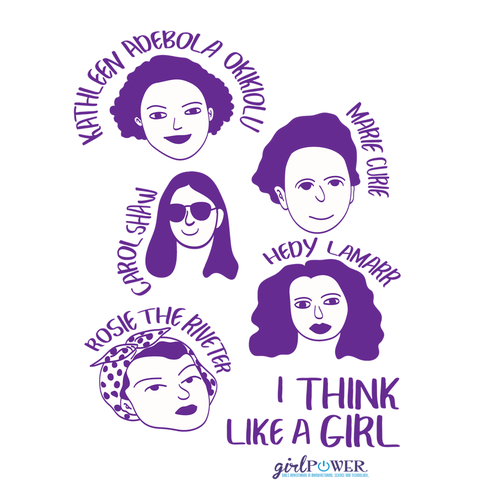 Girl Power STEM Camp Tshirt contest