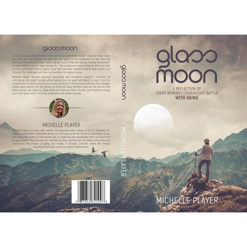 Glass Moon,  A reflection of every woman's courageous battle with aging Design by Aaniyah.ahmed