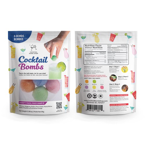 Stand-up Pouch with Rectangle Window Design by DesignSBS